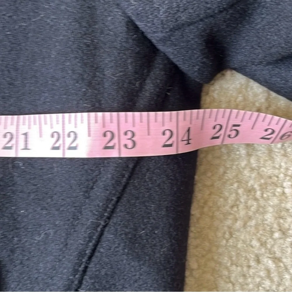 Merona Black Pea Coat. Men’s L - Picture 9 of 11